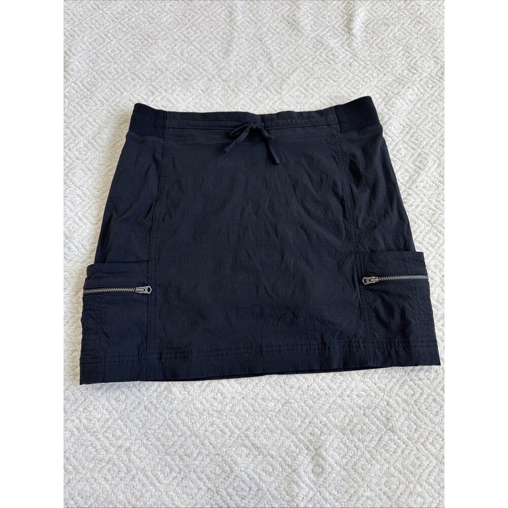 Athleta Black Trekkie Cargo Skort Size 6
